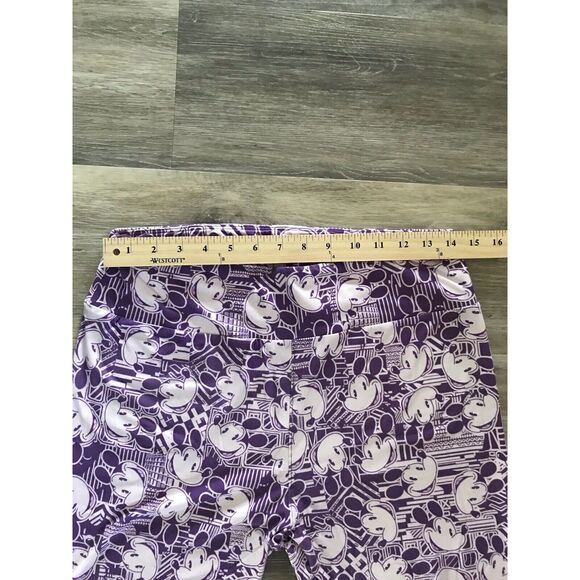 Disney OS One Size Leggings Mickey Mouse Lavender Lularoe - Picture 5 of 9